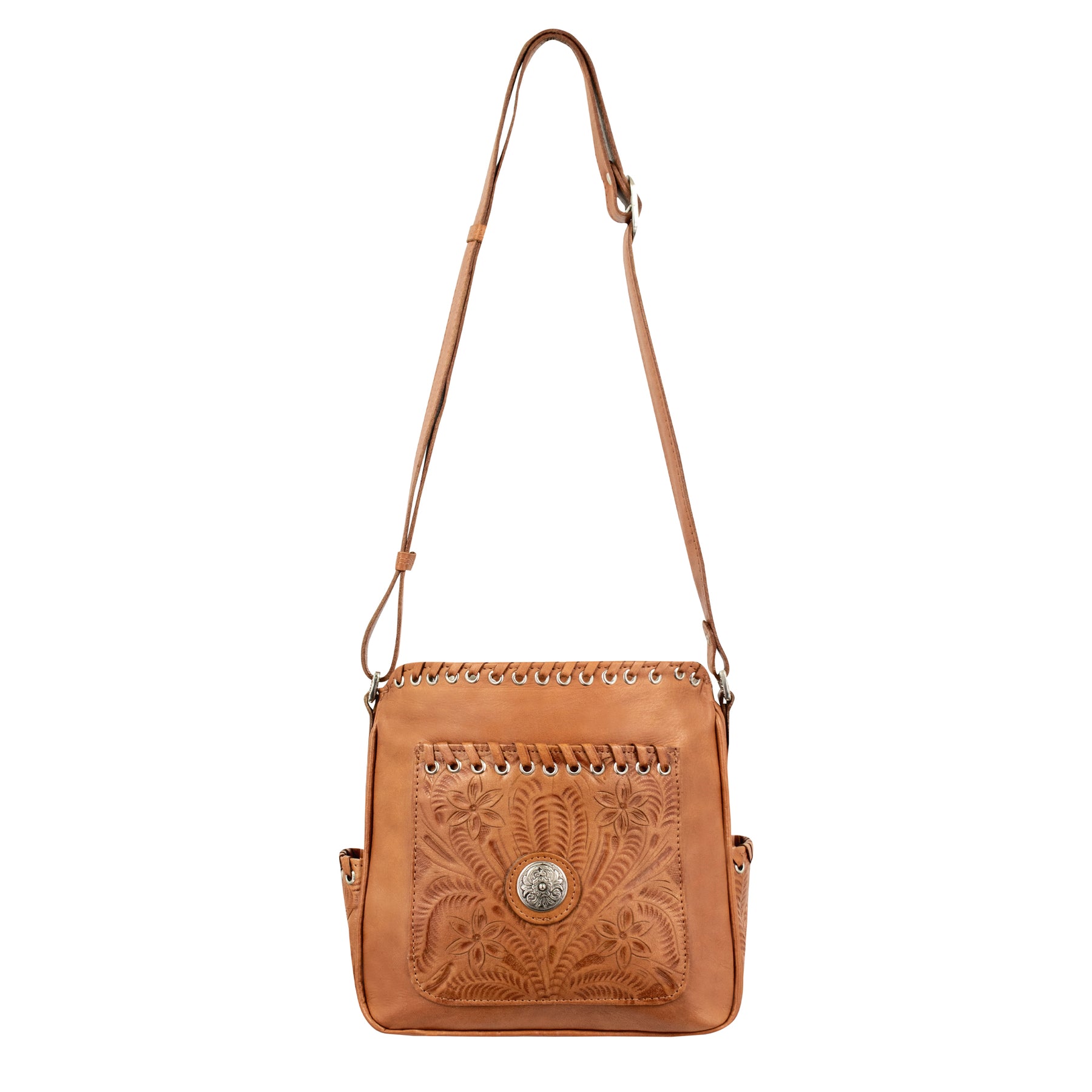 Harvest Moon Zip-Top All Access Crossbody Bag – American West Handbags