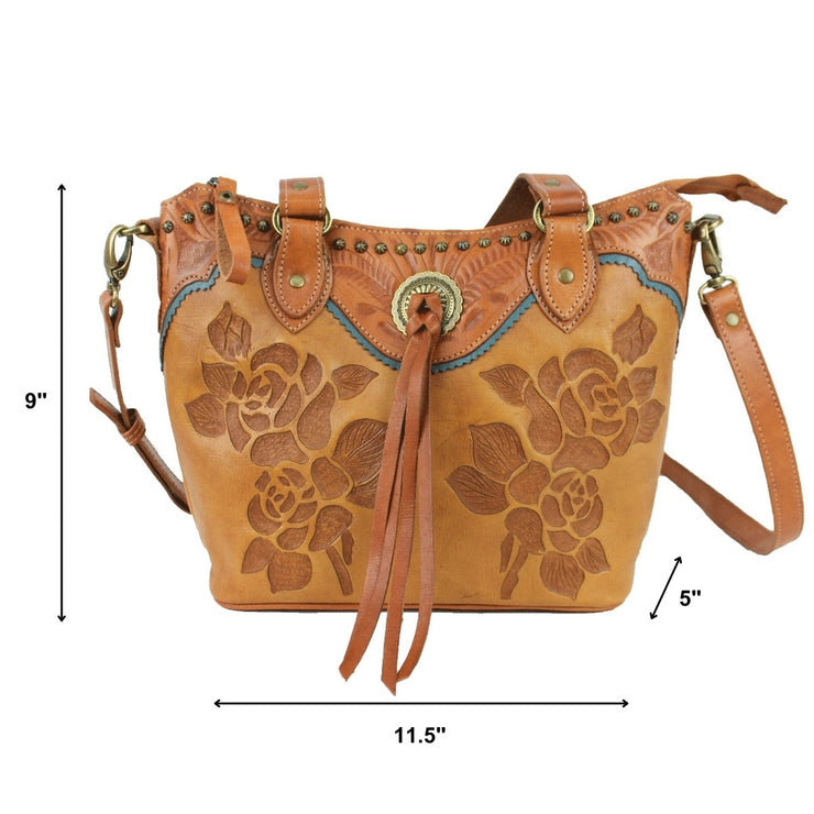 American West Prairie Rose Collection Purse – Dally Down Western Supply