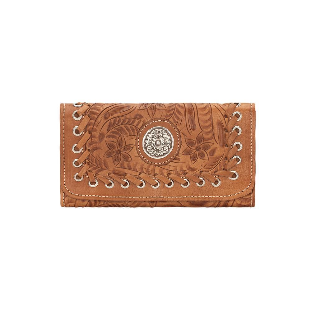 Harvest Moon Ladies' Tri-Fold Wallet – American West Handbags