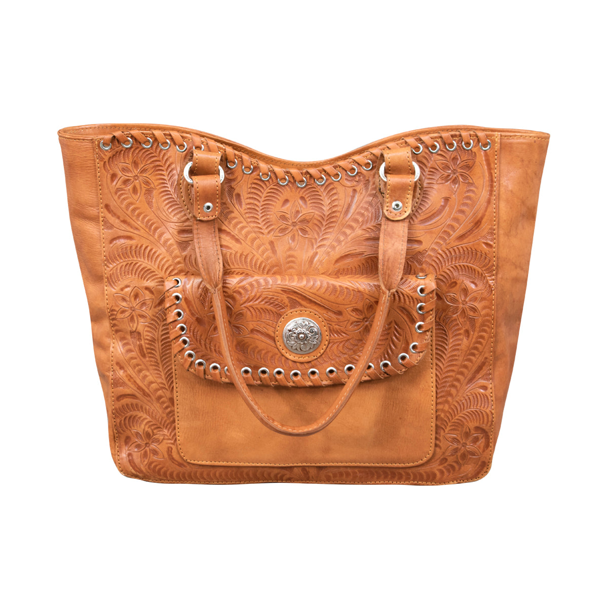 American West Handbag Annie's Secret Collection: Concealed Carry Half Moon  Tote - OutWest Shop