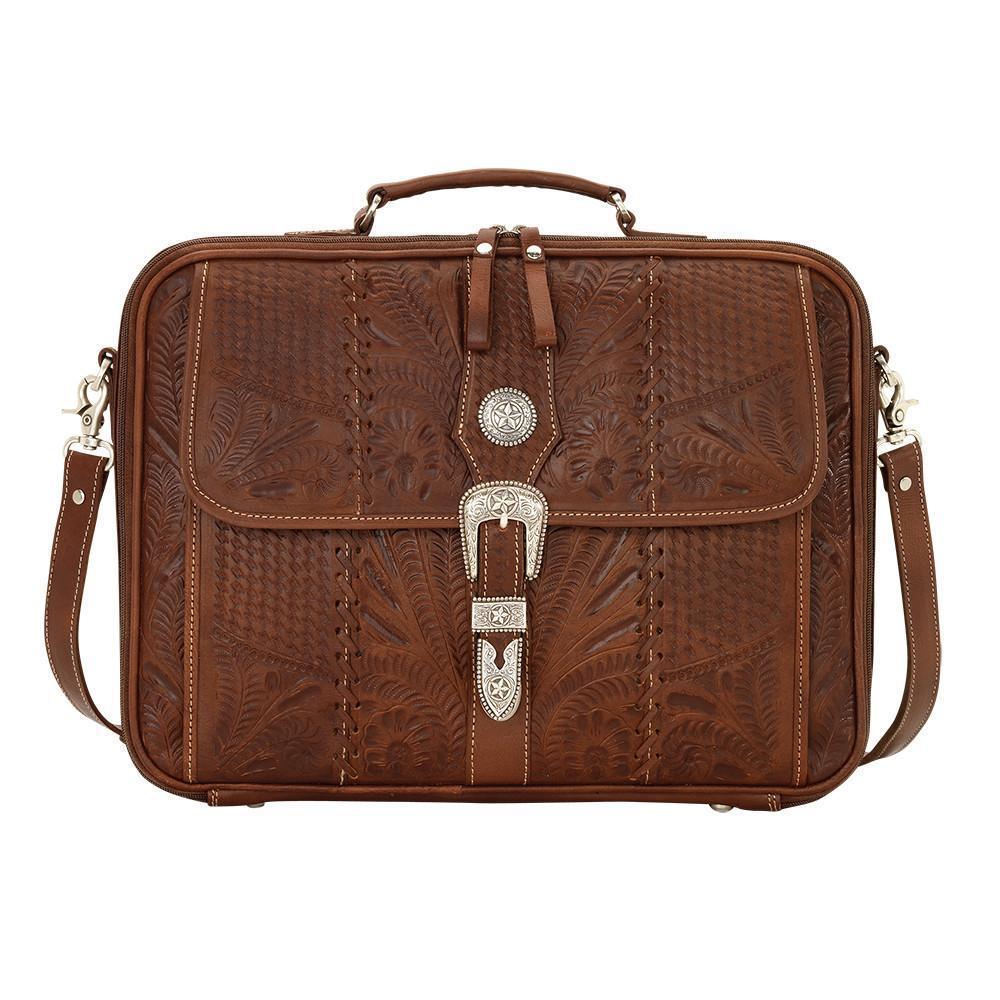 American leather briefcase online